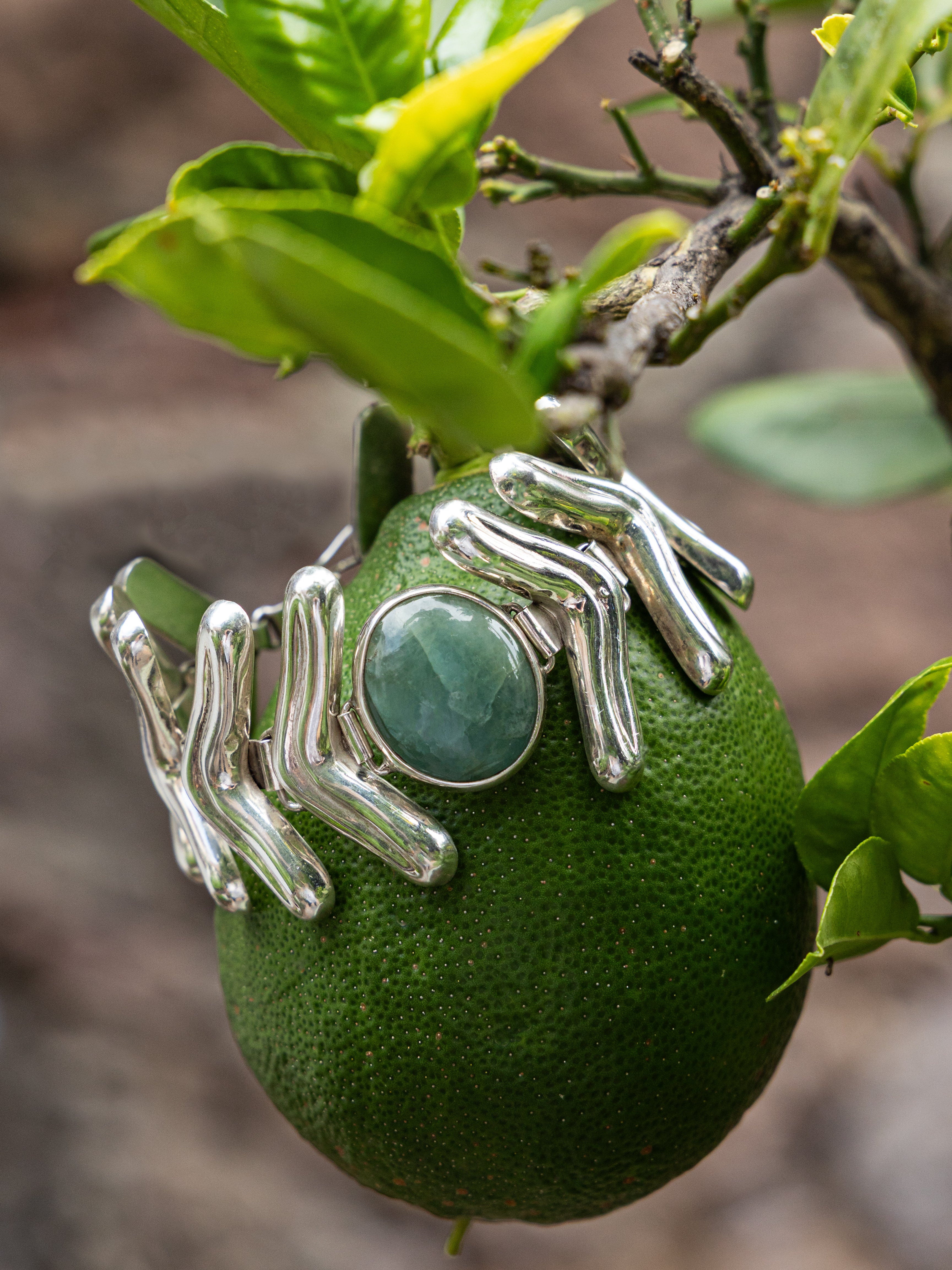 Lengua Center Stone Bracelet