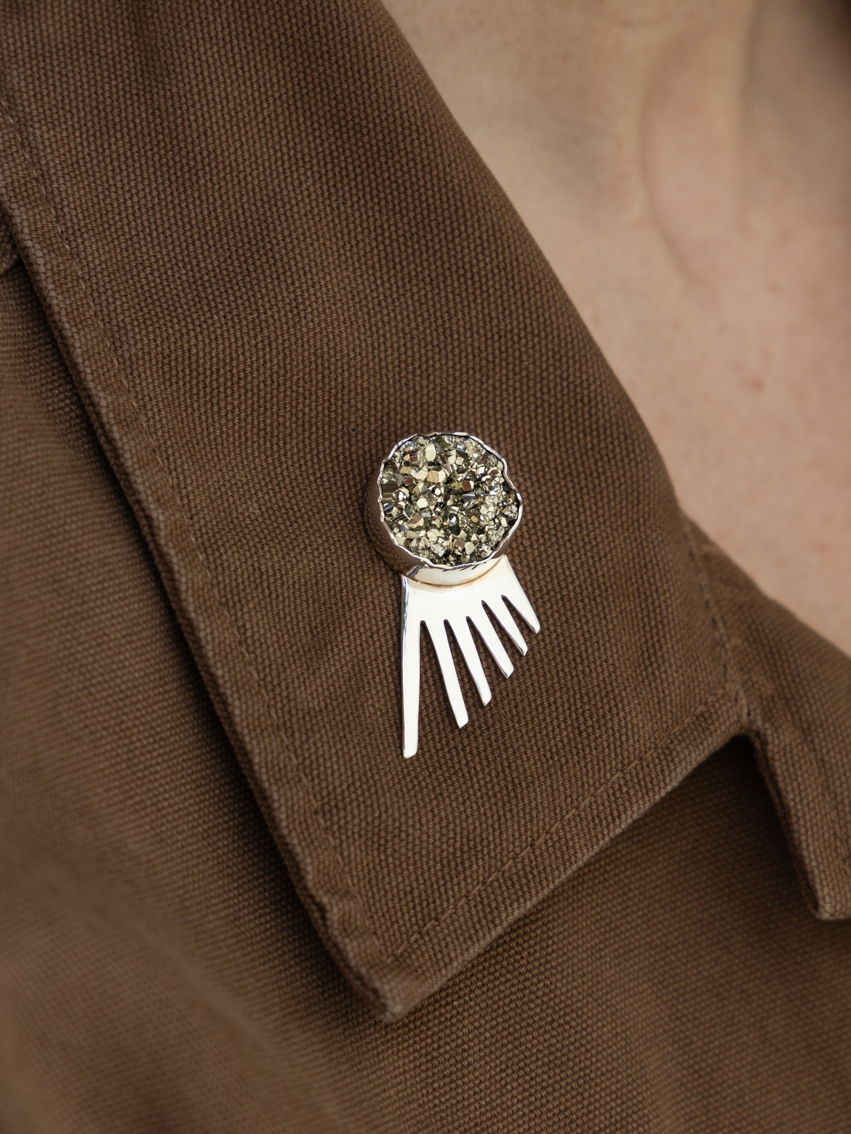 Sol Pyrite Small Pin