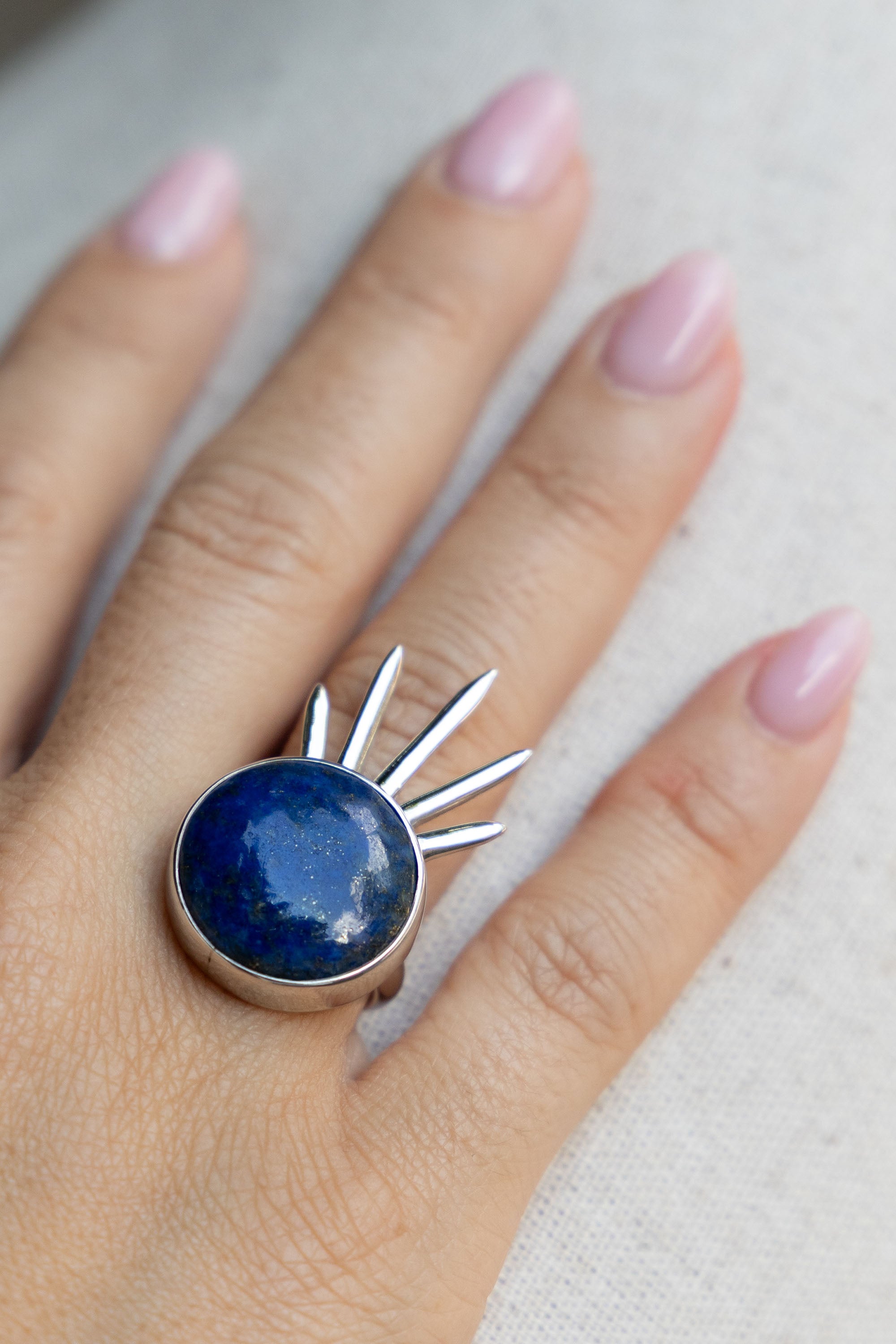 Sol Ring in Sterling Silver