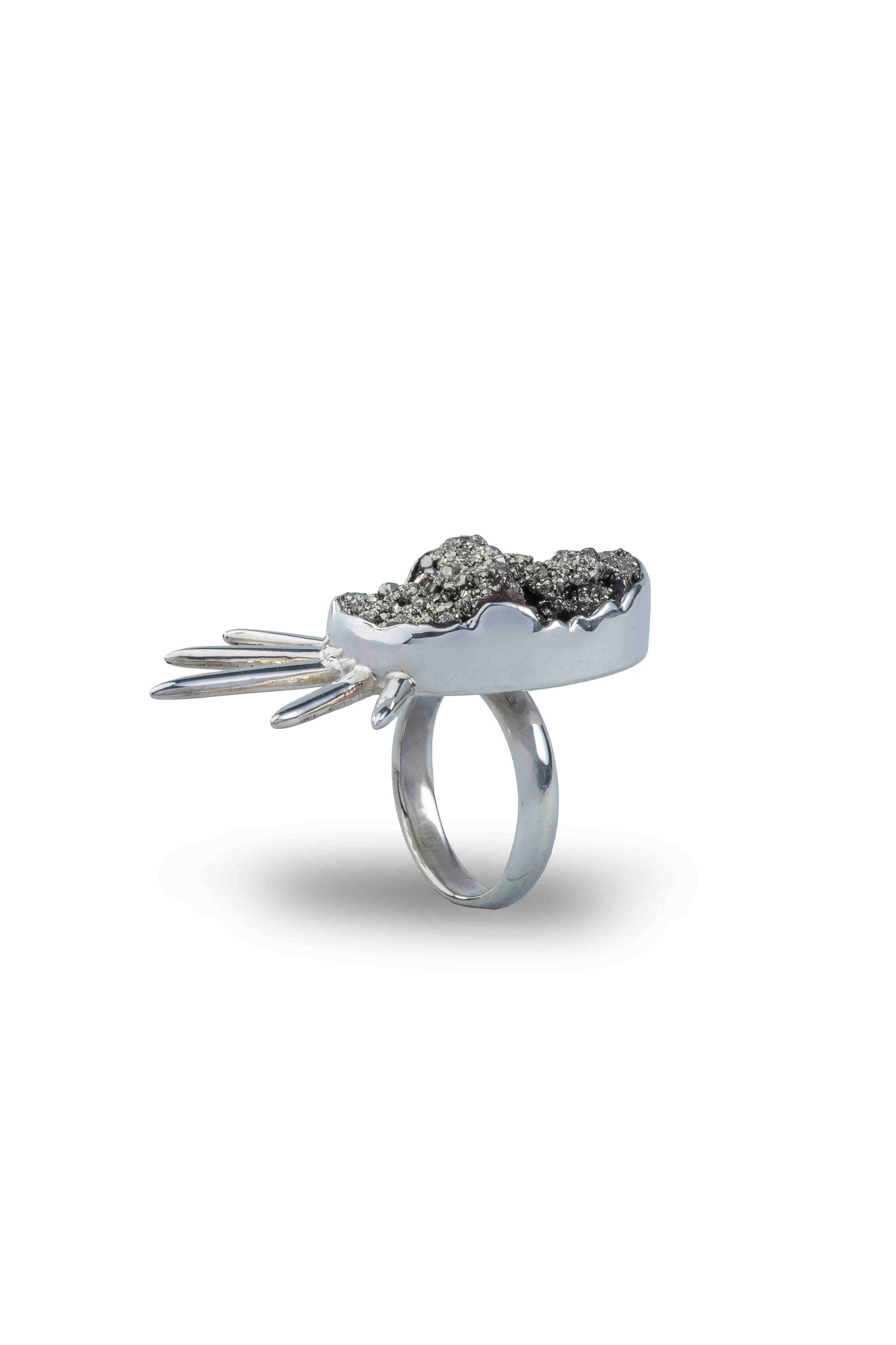 Sol Pyrite Ring