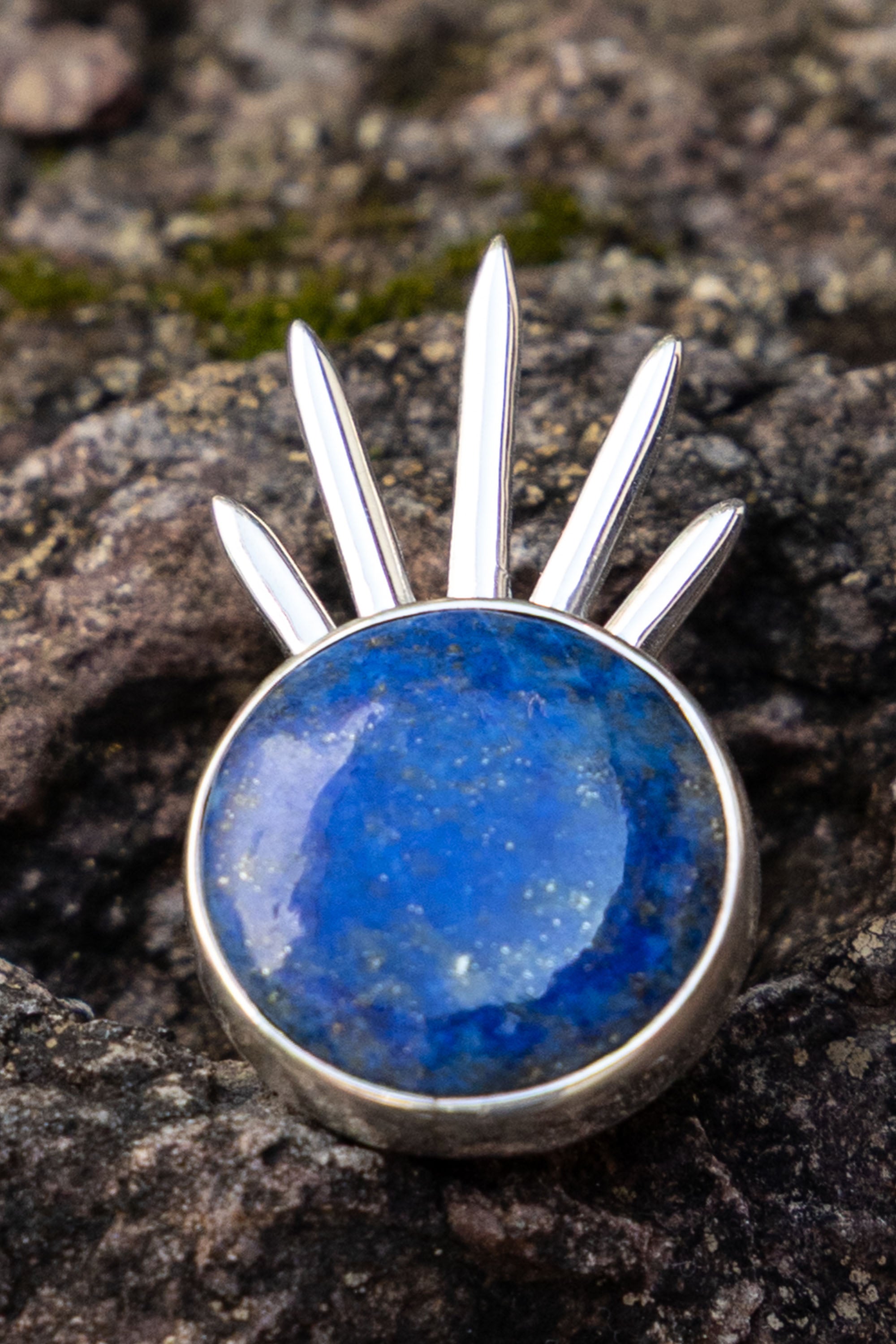 Sol Scarf Ring in Sterling Silver