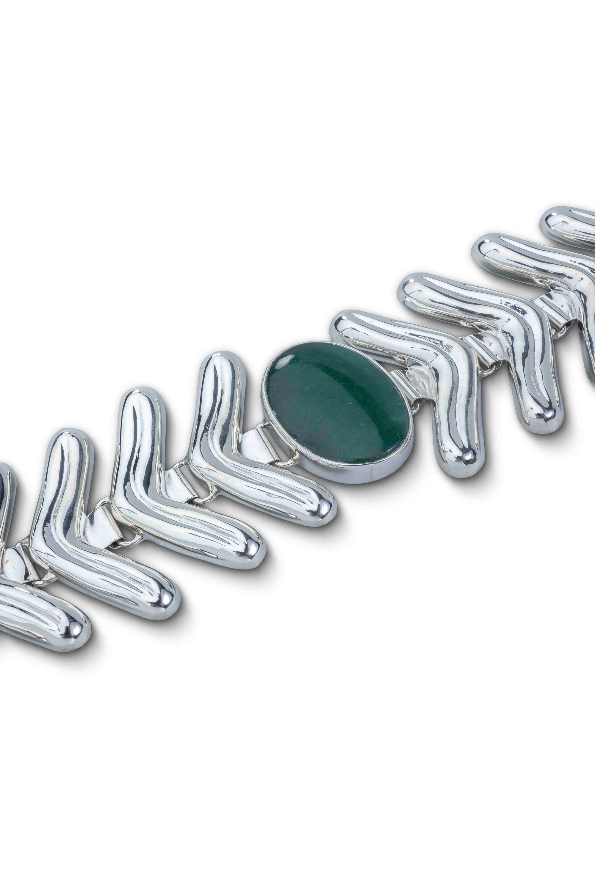 Lengua Center Stone Bracelet
