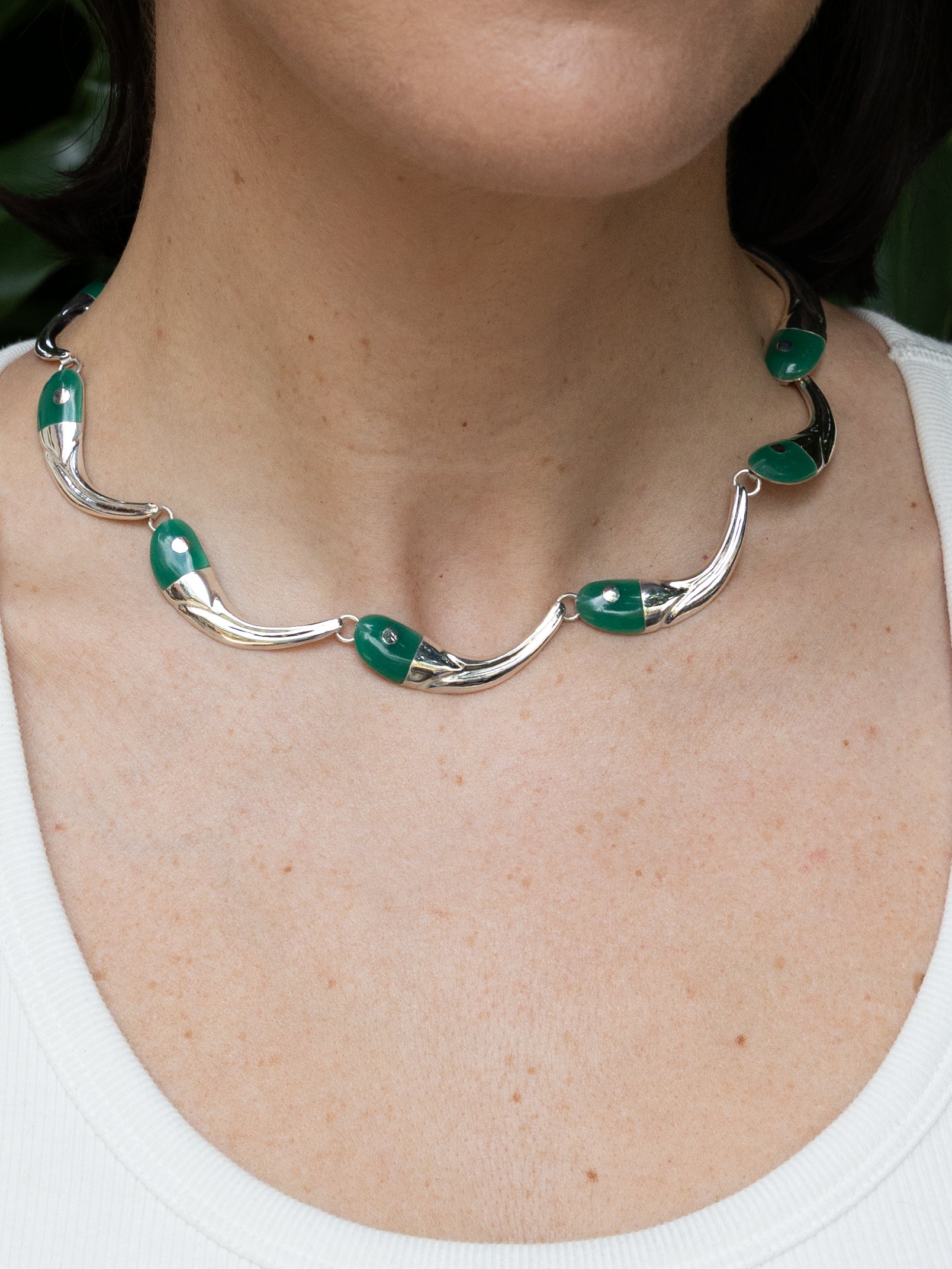 Pez Necklace in Sterling Silver