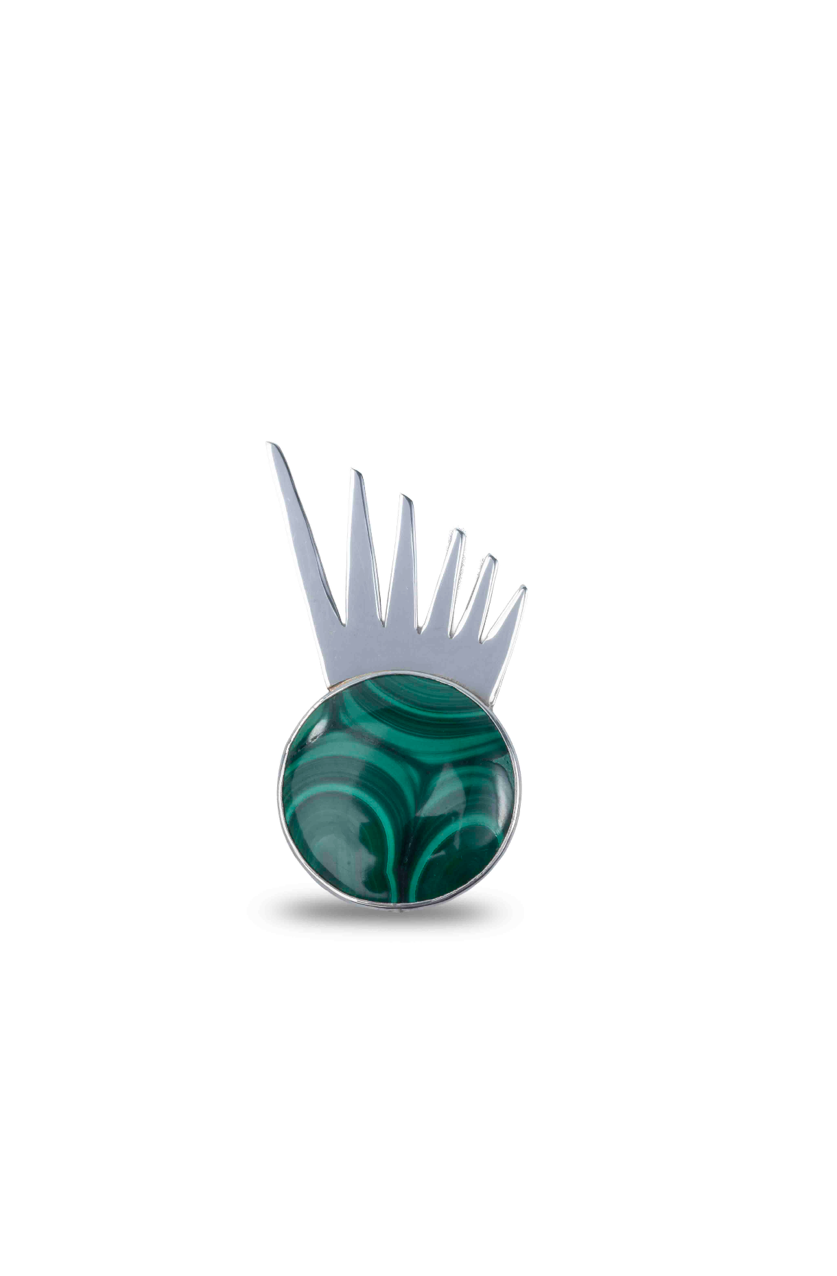 Sol Spur Pin Pequeño in Sterling Silver