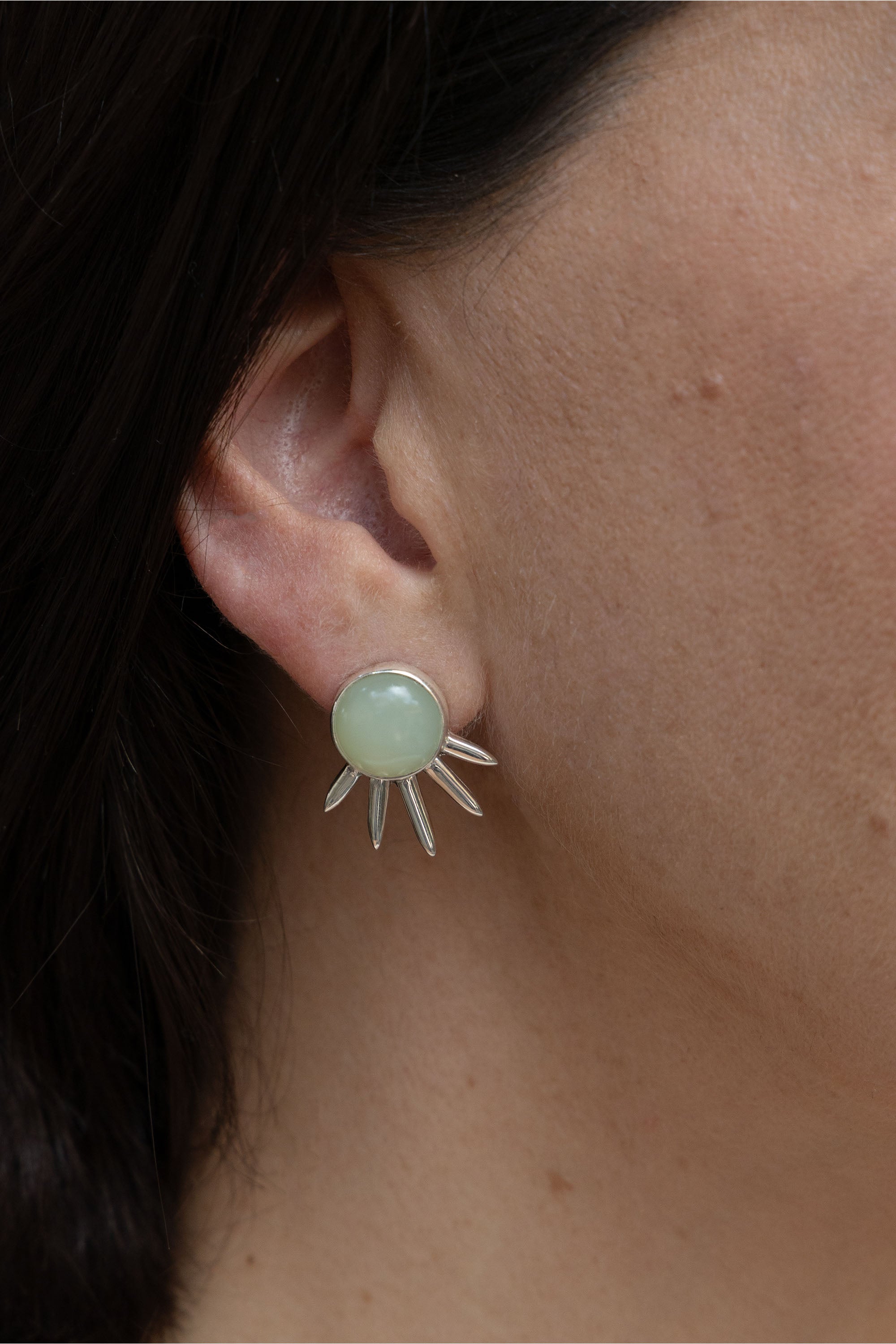 Sol Pequeño Earrings in Sterling Silver