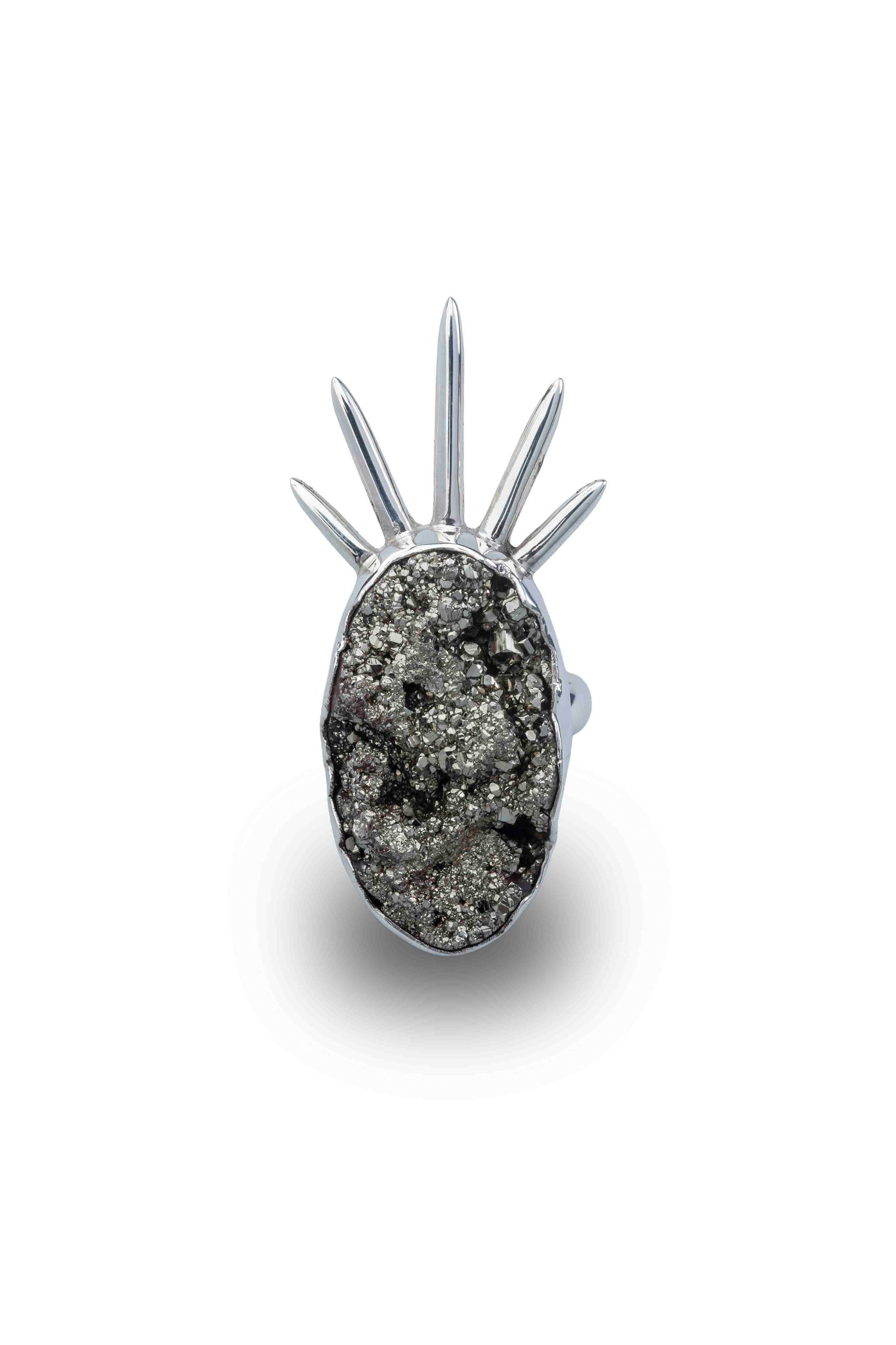Sol Pyrite Ring