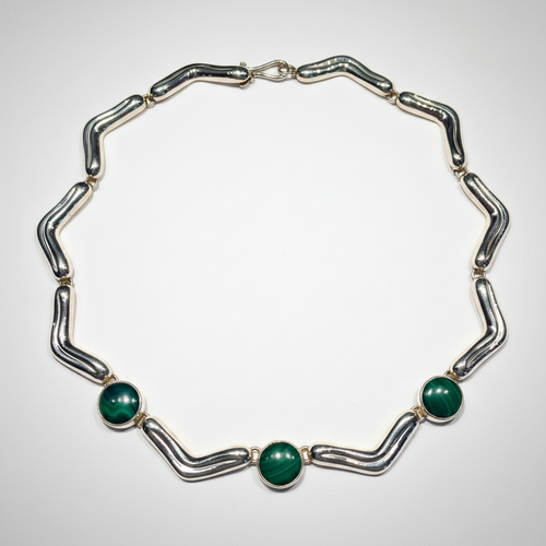 Lengua 3 stone necklace